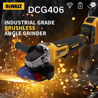 Meuleuse d'angle haute vitesse Dewalt 125 mm DCG406 20V 9000 tr/min, outils de quincaillerie, décapage de la rouille, découpe, travail en extérieur, meuleuse sans balais