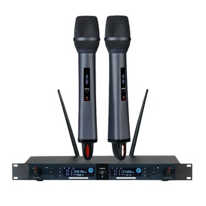 CD08 sạc Micro từ tính Sạc một cho hai micro không dây/KTV hiệu suất cuộc họp u-band FM chống hú - Product Image 1