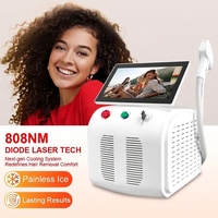 CE ROHS ISO Appareil d'épilation portable Laserskin 755 808 1064 pour cliniques et spas, machine d'épilation au laser diode 808 Laserskin