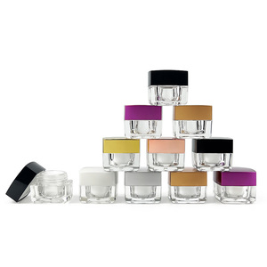 Acrylic rỗng nhựa có thể 5g,Acrylic Jar bao bì mỹ phẩm - Product Image 1