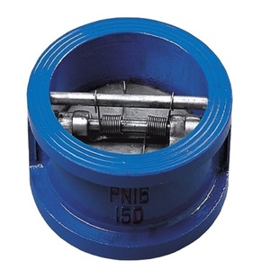 Vanne papillon anti-retour Longyao Shuangyong D77X-10 16Q de type Wafer pour applications d'eau basse pression - Product Image 4