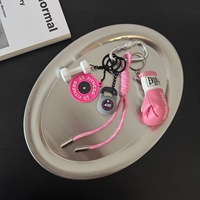 NOUVEAU Pendentif tendance de créateur pour sac à main DIY Ins Women Braid Rope Tassel Ornament Bag Car Key Chain Purse Charm Keychains