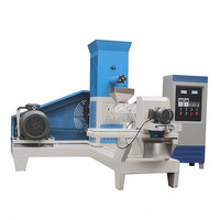 Machine extrudeuse automatique à haute efficacité pour l'alimentation des truites, équipement extrudeuse 500 kg/h