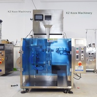 Machine d'emballage automatique multifonctionnelle pour sachets préformés Doypack, remplissage de granulés, pour aliments pour animaux, engrais, aliments, haute précision