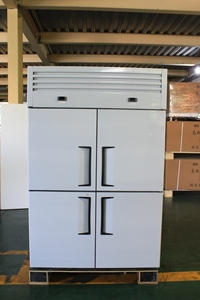 <span class=keywords><strong>Réfrigérateur</strong></span> commercial en acier inoxydable avec ventilateur et fonction de dégivrage automatique, congélateur vertical - Product Image 2