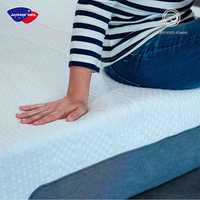 Matelas de qualité supérieure pour hôtel 5 étoiles, taille king size, matelas queen size, matelas compressé enroulé, matelas en mousse à mémoire de forme en gel