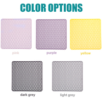 Tapis de protection antidérapant en silicone pour évier de cuisine, pour le fond des éviers de cuisine en acier inoxydable ou en porcelaine de style farmhouse