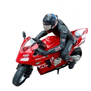 Motocicleta de Control Remoto de Una Sola Rueda, Autoequilibrada, para Derrapes y Acrobacias, Regalo para Niños, Modelo de <span class=keywords><strong>Auto</strong></span> de Juguete RC para Niños - Product Image 1