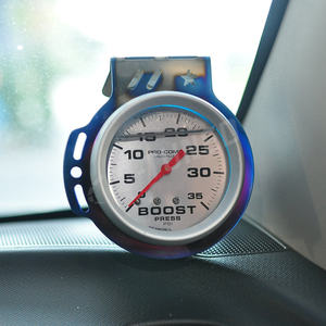 Universele Auto Meter 65Mm Mount Set Beugel Pod Enkele 2.5 "Neo Chroom Aluminium Gauge Houder Auto-Accessoires - Product Image 5