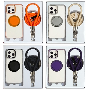 Chống sốc điện thoại từ trường hợp bìa 360 xoay vòng đứng chủ cho iphone15 16 Pro Max Set <span class=keywords><strong>Box</strong></span> - Product Image 6