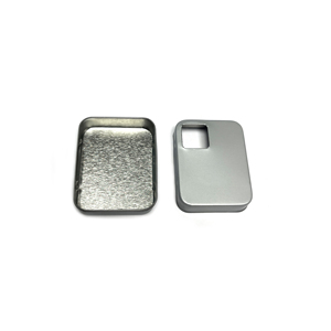 Custom Printing Tin <b>Metal</b> Rectangular Slide <b>Box</b> with Lid for Gift Packaging Candy Packaging - Product Image 3