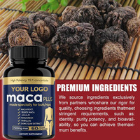 Complément alimentaire naturel à base de racine de maca, améliore le système immunitaire, pour des fesses plus volumineuses, capsules de racine de maca, capsules Maca Plus