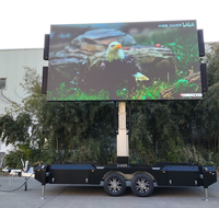 Layar Video LED Iklan Luar Ruangan JCT EF16 Full Color dengan Pitch Piksel 5mm, Pemasangan Bebas Diri, SDK