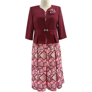 Turkey <b>Women</b> Plus Size Spring Painted Office Clothes <b>Smart</b> Wear African 2-pieces Set New Arrivals Hot Sale - Product Image 4