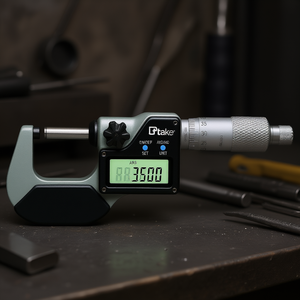 Take Digital <b>Micrometer</b> 0-25mm IP65 Waterproof Precision Measurement Tool - Product Image 3