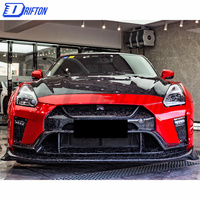 Pare-chocs avant en fibre de carbone forgé style VRS pour Nissan R35 GTR Body Kit