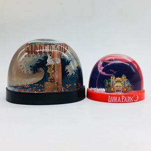 الهدايا التجارية مخصص المطبوعة كرة ماء الثلج البلاستيكية قبة تذكارية سنو غلوب - Product Image 5