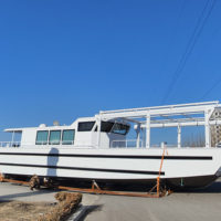 Bateau de pêche à vitesse de 18m, 60 pieds, bateau de travail de sport, bateau d'île, artisanat d'atterrissage à vendre