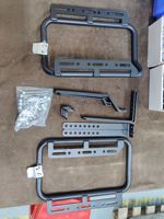 Support de boîte latérale universel en métal pour moto