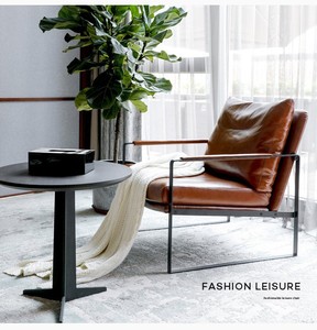 <span class=keywords><strong>Fauteuil</strong></span> en <span class=keywords><strong>cuir</strong></span> PU de style moderne avec structure en acier, modulaire, pour la maison, le bureau, le salon, la détente, meubles pour hôtels, garantie de 2 ans - Product Image 1
