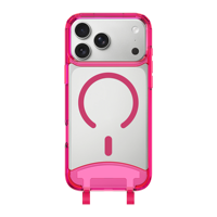 Étui de téléphone magnétique en TPU pour iPhone 18promax, anti-jaunissement, détachable, avec cordon de téléphone long et diagonal, accessoires pour téléphone