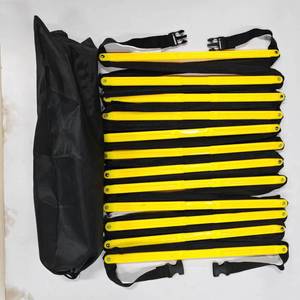 Nhà Máy Bán buôn Chất lượng cao bóng đá thiết bị đào tạo nhanh nhẹn thang tốc độ tập thể dục 6 M 12 nấc cố định Round-Toe thang - Product Image 6