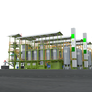 Alta temperatura. Filtro Biowatt 500 Sistema de generación de energía de biomasa compacta Planta de energía térmica Madera Caldera de gas industrial Madera - Product Image 1
