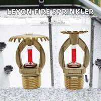 Système d'extinction d'incendie par sprinklers : configurations suspendues/verticales/au mur, protection incendie 68/69 degrés