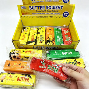 Juguete Blandito de Mantequilla de Subida Lenta Súper Suave, Modelo de Comida de Simulación, Temática Festiva, Juguete Antiestrés para Apretar - Product Image 3