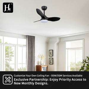 Dimmable 6-Speed <b>Ceiling</b> Fan with Light and Remote Control, Reversible, 3 ABS Blades, High Airflow - Product Image 6