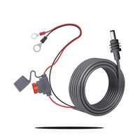 Câble d'alimentation directe Starlink Mini 5M (16,4FT), 18AWG, avec bornes à joint torique en cuivre étamé, porte-fusible ATC/ATO, 12V-48V pour VR et bateau
