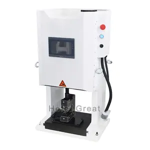 4T Servo Motor Semi Automatic Wire Terminal Crimping Machine Cable Crimping Machine