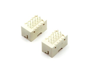 Conector DIN Macho Recto para PCB de Nylon YZTECH XA2.5 de 2.5mm de Paso, 2*5P H10.1 PC3.0 - Product Image 1