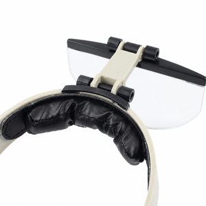 1. MG81002-A Headband <strong>Magnifier</strong>, Head-Worn <strong>Magnifier</strong> with 4 Interchangeable Lenses - Product Image 3