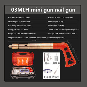 <span class=keywords><strong>Pistola</strong></span> <span class=keywords><strong>de</strong></span> Acero <span class=keywords><strong>para</strong></span> Techo Mini Especializada <span class=keywords><strong>para</strong></span> Concreto, Material <span class=keywords><strong>de</strong></span> Acero al Carbono <span class=keywords><strong>de</strong></span> Alta Calidad con Accesorios. - Product Image 5