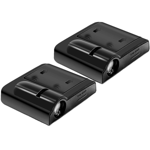 ไฟฉายโปรเจคเตอร์โลโก้ติดประตูรถยนต์ รุ่น O2 วัสดุ ABS 6W 12V 2 ชิ้น ป้ายสั่งทำพิเศษ สำหรับติดตั้งเพิ่มเติม/อัพเกรด - Product Image 1