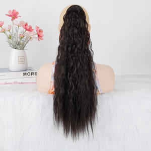 ผมต่อสังเคราะห์แบบญี่ปุ่น ยี่ห้อไฟเบอร์ไลท์ ยากิ คาเนคาลอน ขนาด 28 นิ้ว สีเทา แบบหางม้าหยิก - Product Image 2