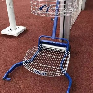 Tennis Ball Retriever <b>Cart</b> Metal Powder Coat Manual Tennis Court Equipment - Product Image 3