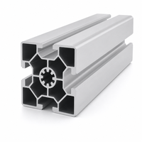 Profilé en aluminium série 6000 à rainure en T 6060, norme européenne, 6063 T5, 60x60, structure de cadre de machine robuste, construction personnalisée