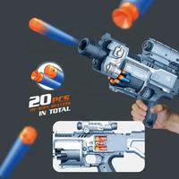 Toyhome haute qualité à piles pistolet à Air souple balles en caoutchouc Eva balle en mousse pas cher et réaliste jouet pistolet balle souple pour les enfants