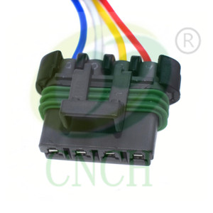 Conector de resistencia de Motor de soplador PT1231, arnés de cola de cerdo compatible con Colorado Canyon HVAC PT5909 CNCH, arnés de cableado - Product Image 5
