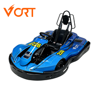 Vortkart baterai cepat Swap elektrik Go-kart untuk remaja dewasa 3000W sewa Go kart Taman Bertema hiburan komersial Go Carts