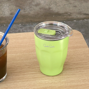 Vaso de Café de Acero Inoxidable de Boca Ancha con Aislamiento al Vacío de 280 ml, con Diseño de Diamantes, para el Hogar, la Oficina y Viajes, Compra al por Mayor - Product Image 6