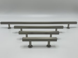 클래식 새틴 니켈 사각 조절식 바 손잡이 주방 및 빌라 가구용 스틸 - Product Image 3