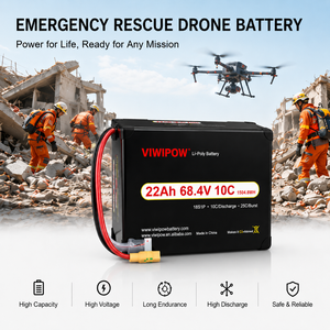 공장 공급 22000mAh 68.4V 10C 리튬 폴리머 배터리, 화재 진압, 공공 안전, 응급 구조대, 구조 드론용 - Product Image 2
