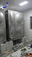 Réservoir d'eau en acier inoxydable 201 de 1000 litres à 5 000 000 litres, fabriqué en Chine, pour eau potable, panneau assemblé de 50 000 litres, pour l'Ouganda