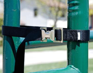 Multi-purpose Tie <b>Strap</b> Spring <b>Buckles</b>, Tourniquet Fasteners & Halter Webbing Connectors for Gear Control - Product Image 5