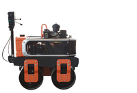 Compacteur vibrant à moteur diesel avec moteur haute puissance, équipement de construction routière