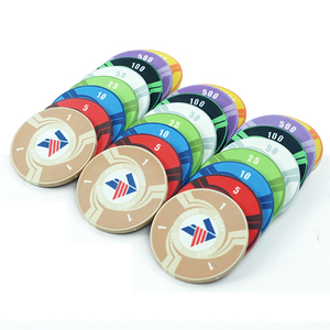 <span class=keywords><strong>Jetons</strong></span> de poker personnalisés pour joueurs individuels, avec design et valeur personnalisés, <span class=keywords><strong>jetons</strong></span> de jeu de casino, accessoires de casino, <span class=keywords><strong>jetons</strong></span> en céramique - Product Image 5