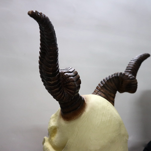 Halloween Navidad Carnaval y fiesta de Mascarada Props La novia del <span class=keywords><strong>mago</strong></span> Máscara de látex y capucha Cubiertas para la cabeza Cosplay - Product Image 2